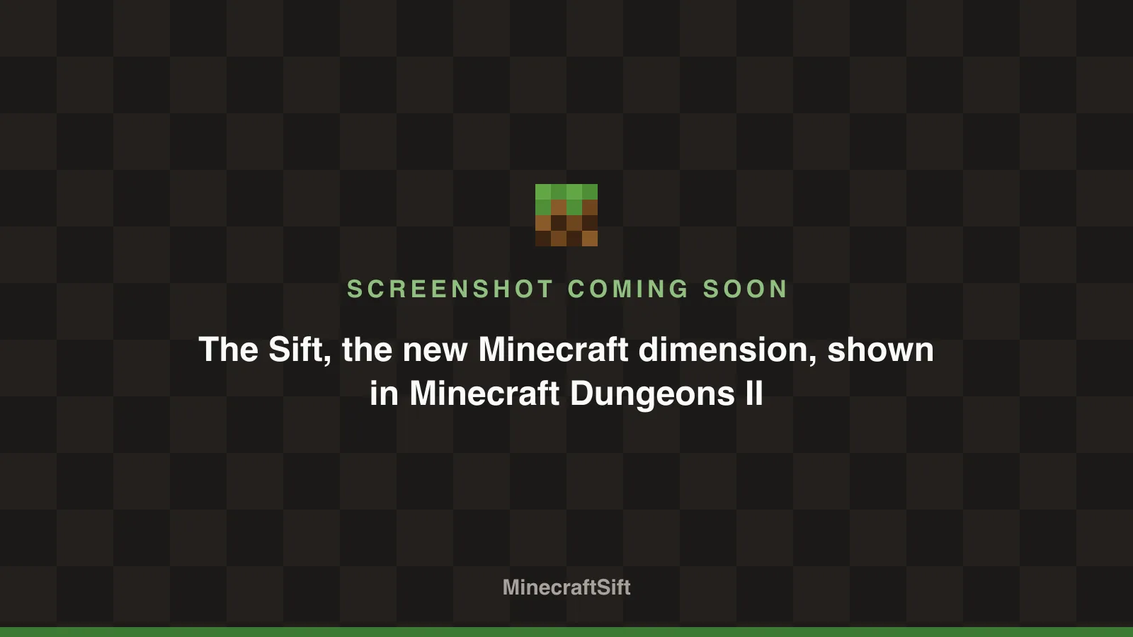 The Sift, the new Minecraft dimension, shown in Minecraft Dungeons II